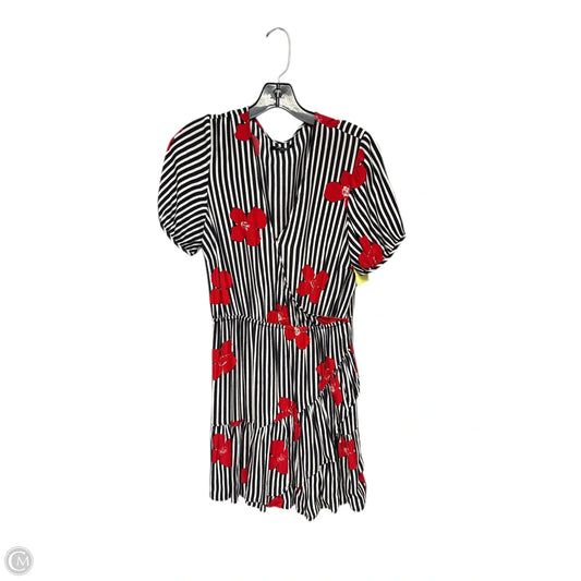 Dress Casual Midi By Madewell In Black & White, Size: 4