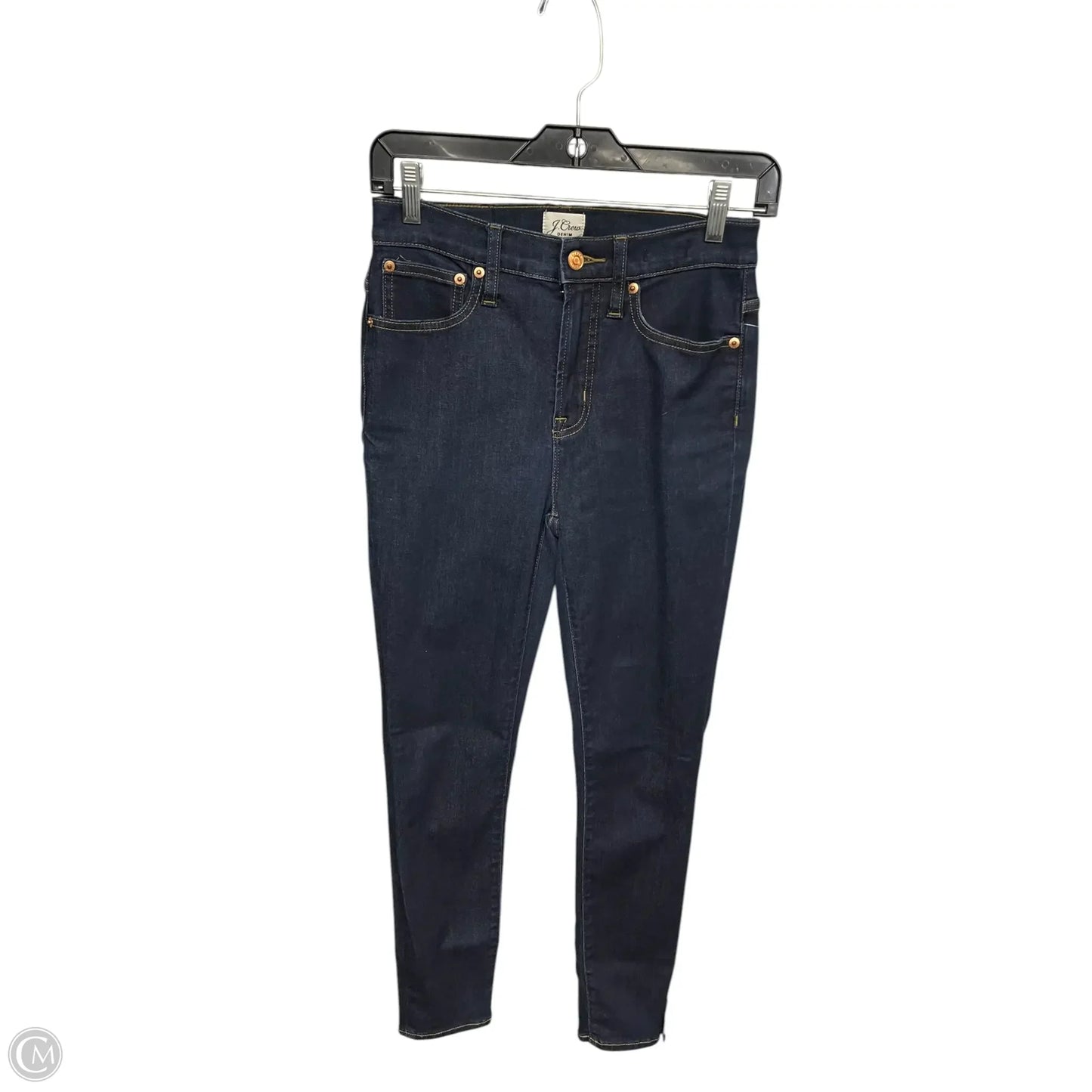 Jeans Skinny By J. Crew In Blue Denim, Size: 26