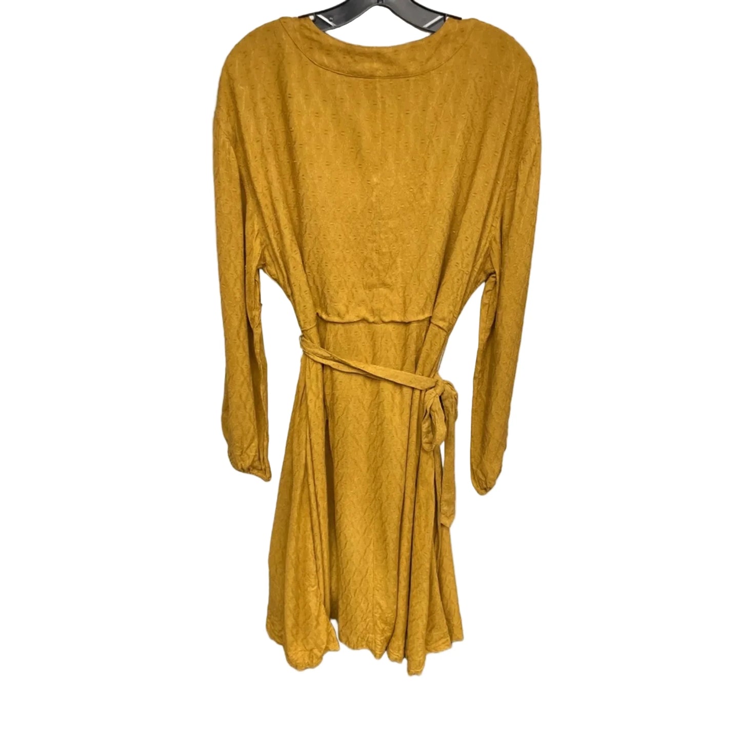 Dress Casual Maxi By Downeast In Yellow, Size: Xl