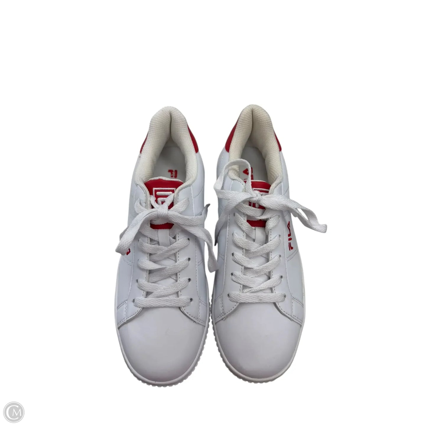 Shoes Sneakers By Fila In Red & White, Size: 7.5