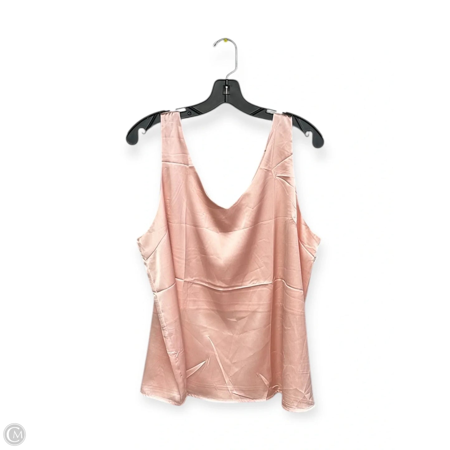 Top Sleeveless By Ekouaer In Pink, Size: Xl