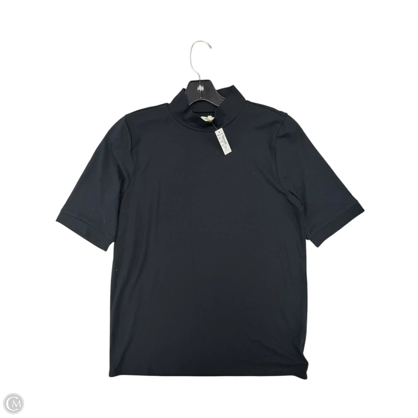 Top Short Sleeve By Madewell In Black, Size: L