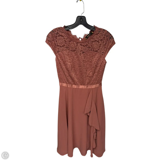 Dress Party Long By Clothes Mentor In Orange, Size: S