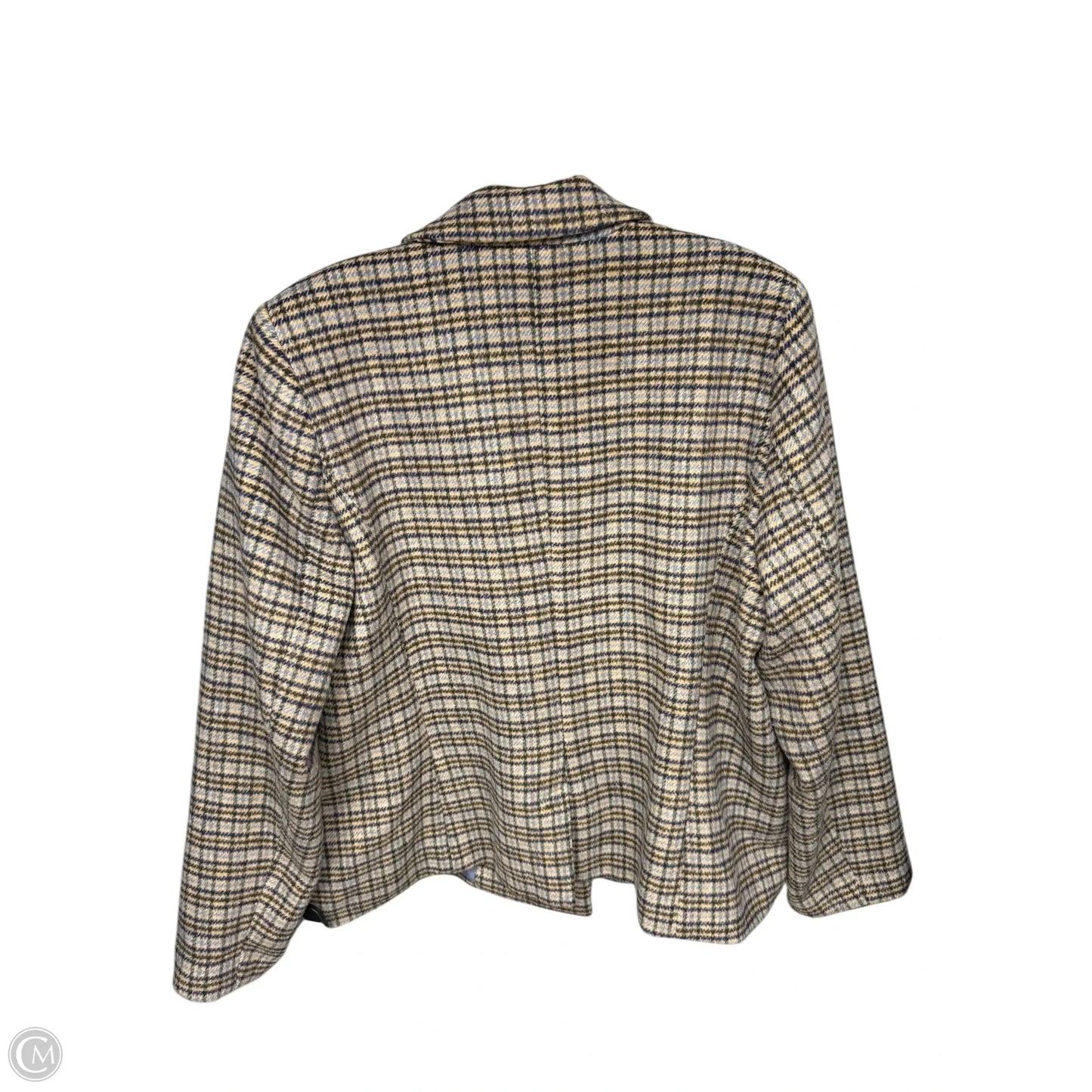 Blazer By Lc Lauren Conrad In Blue & Cream, Size: Xl