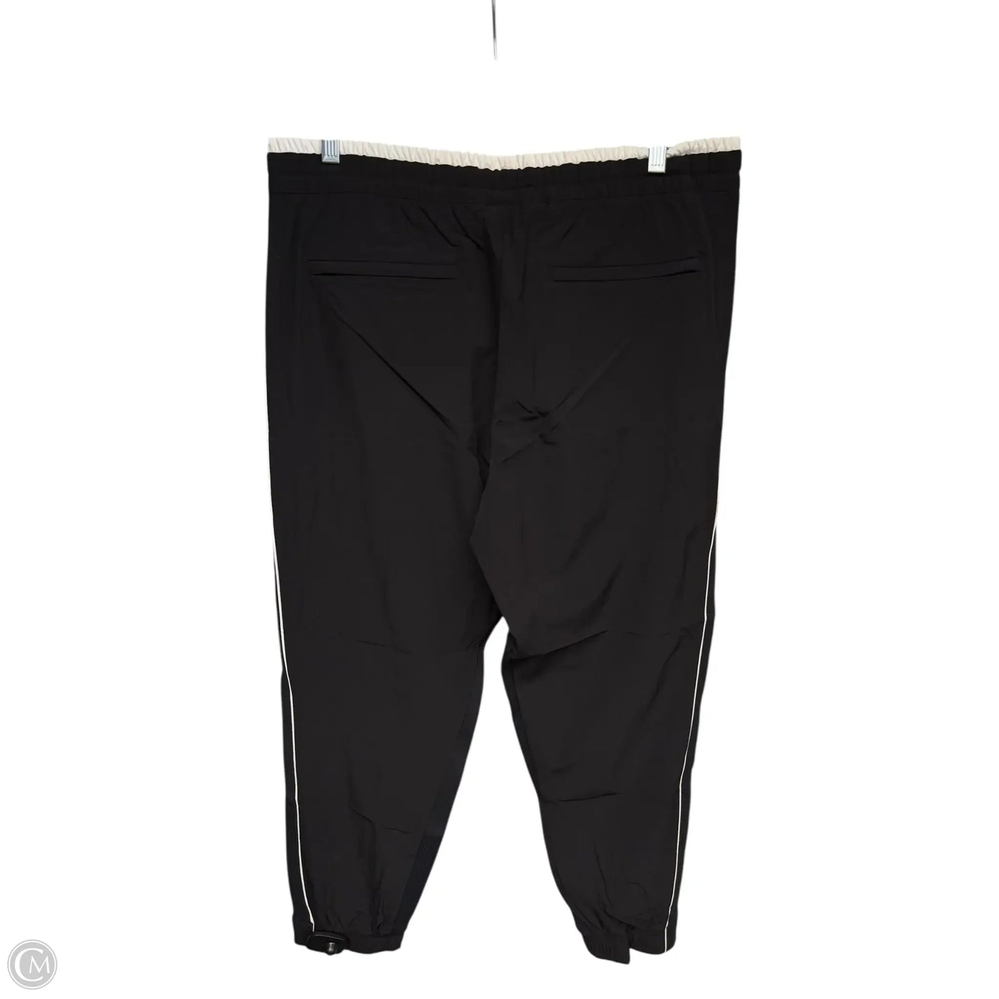 Athletic Pants By Athleta In Black & White, Size: 14p