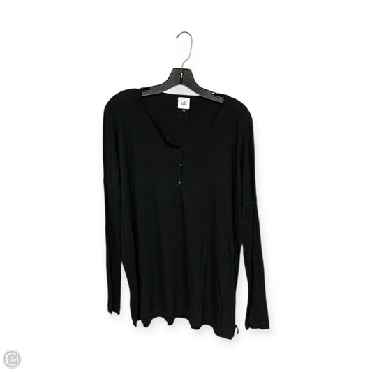 Top Long Sleeve By Cabi In Black, Size: S