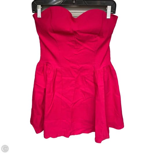 Dress Party Short By Allegra K In Pink, Size: L