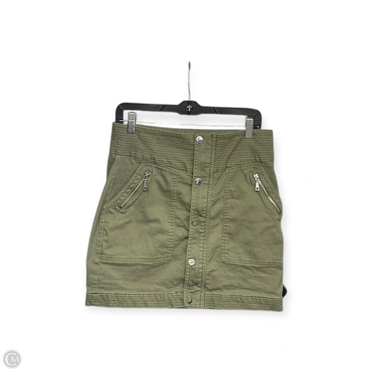 Skirt Midi By Guess In Green, Size: 10