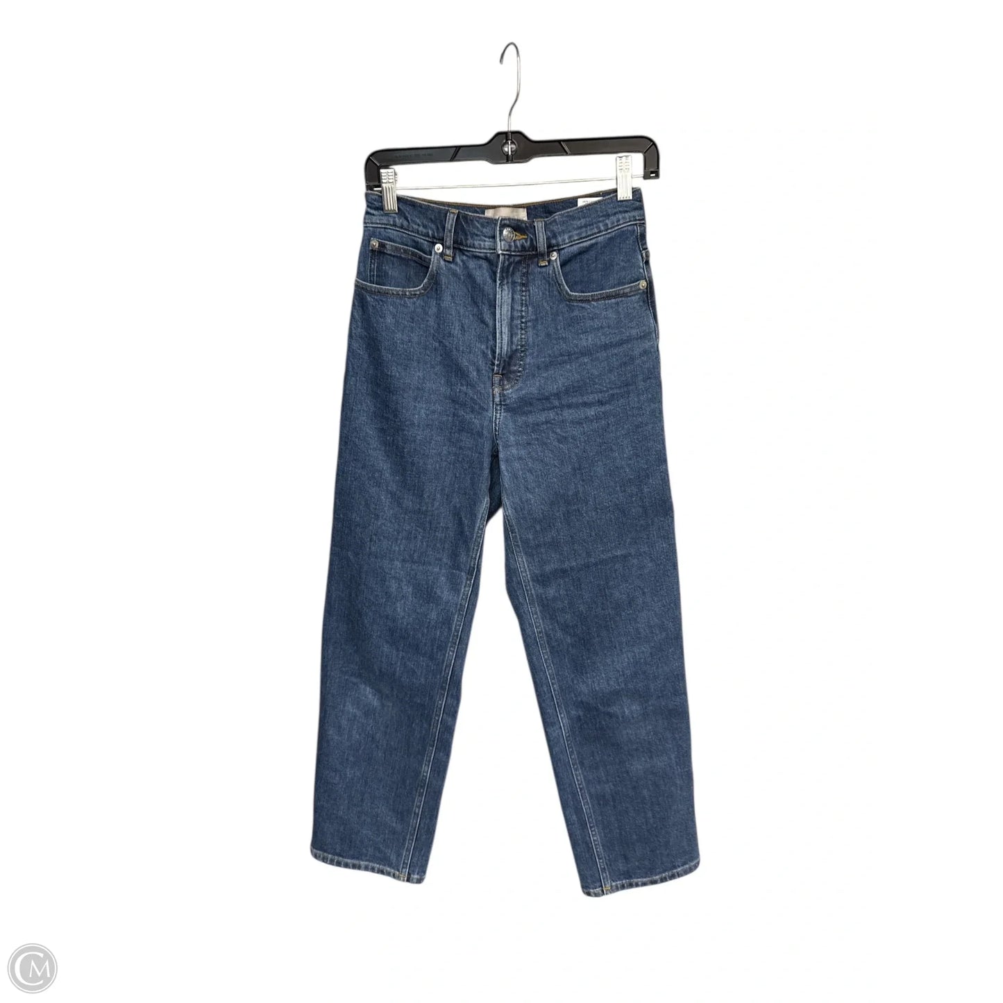 Jeans Straight By Everlane In Blue Denim, Size: 2