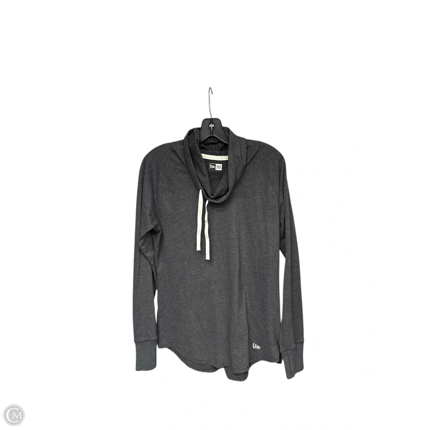 Athletic Sweatshirt Crewneck By New Era In Grey, Size: M