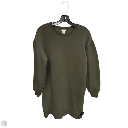 Dress Sweater By Caslon In Green, Size: M