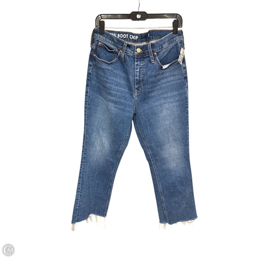 Jeans Boot Cut By J. Crew In Blue Denim, Size: 12
