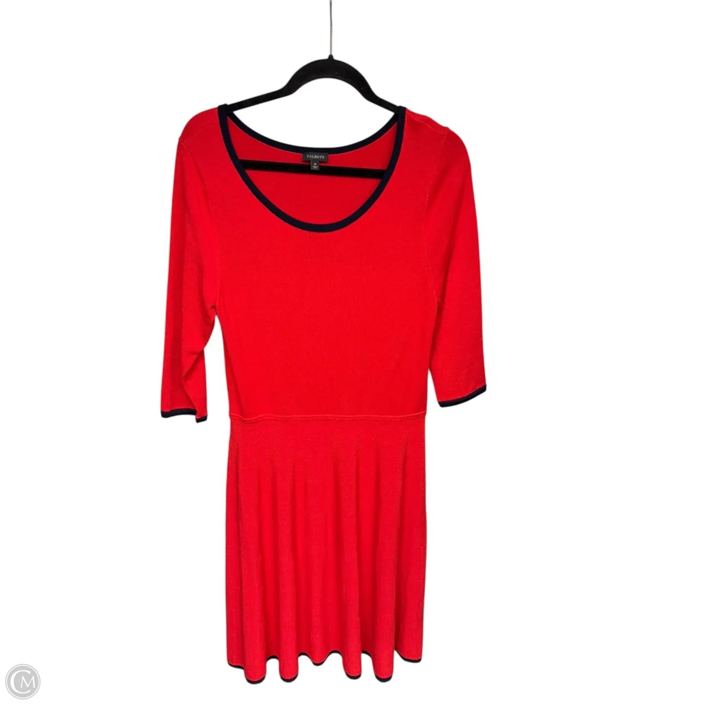 Dress Sweater By Talbots In Red, Size: M