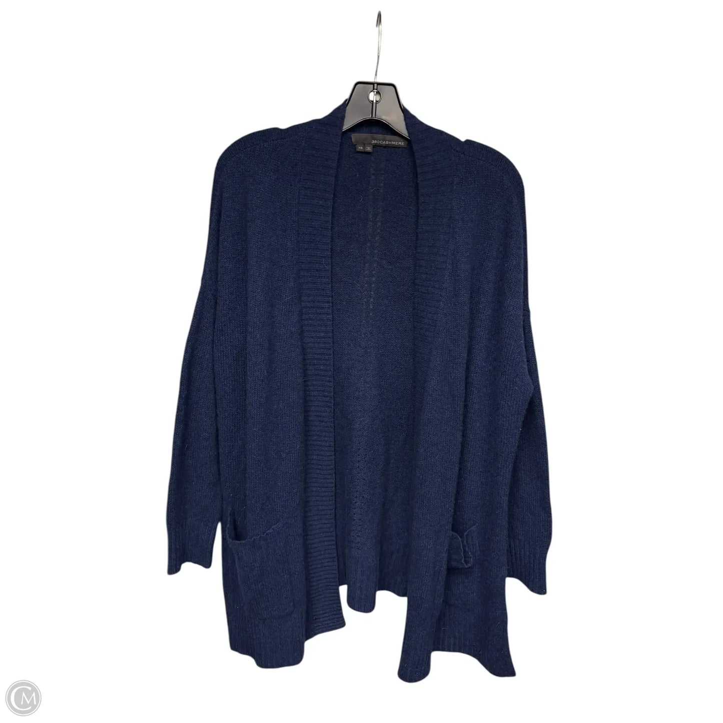 Cardigan By 360cashmere In Navy, Size: Xs