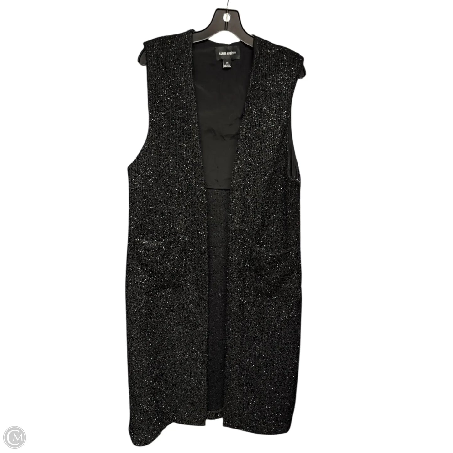 Cardigan By Sabin Musayev In Black, Size: Osfm