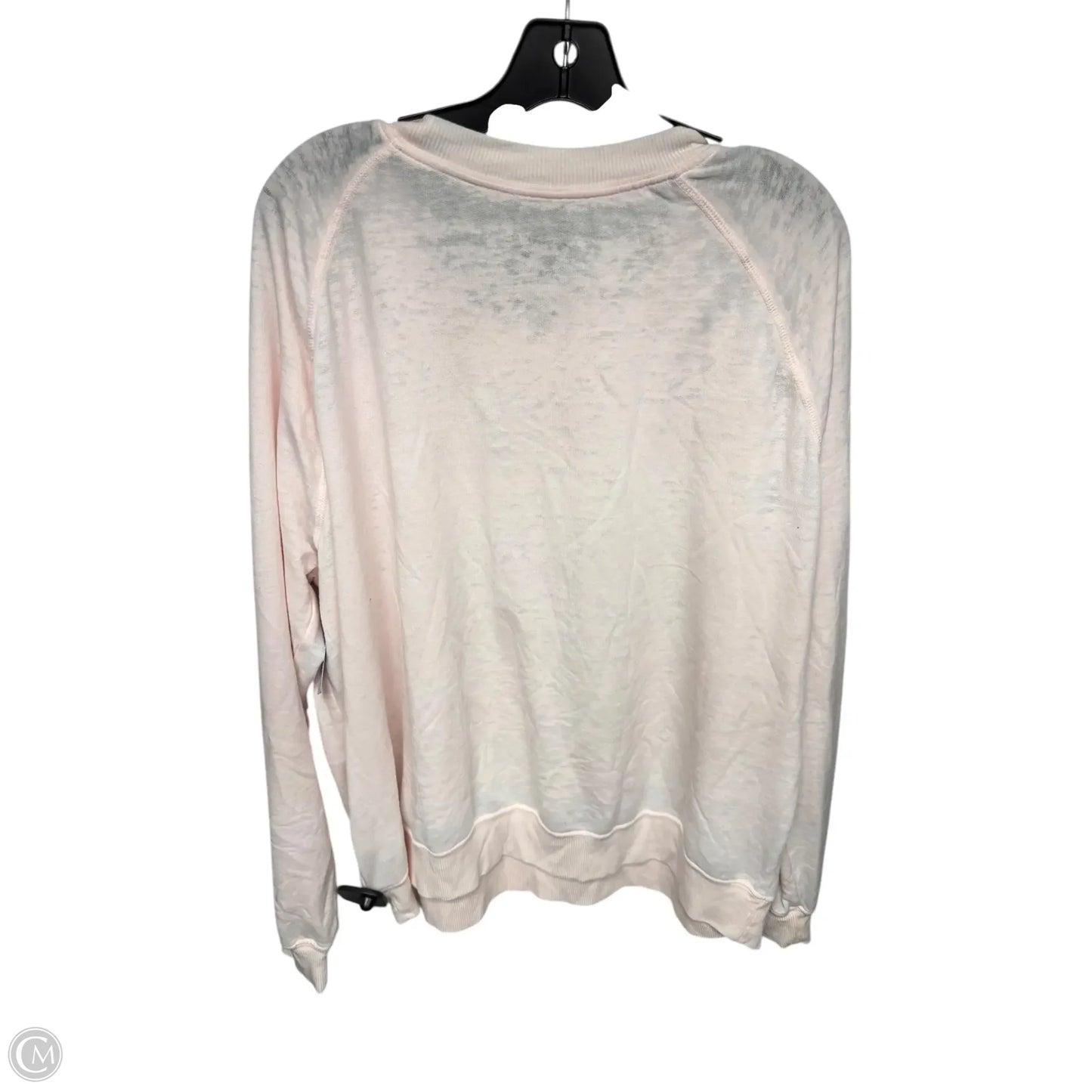 Top Long Sleeve By Clothes Mentor In Pink, Size: Xl