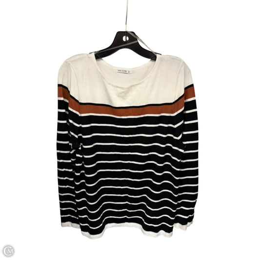 Sweater By Pink Clover In Black & White, Size: L