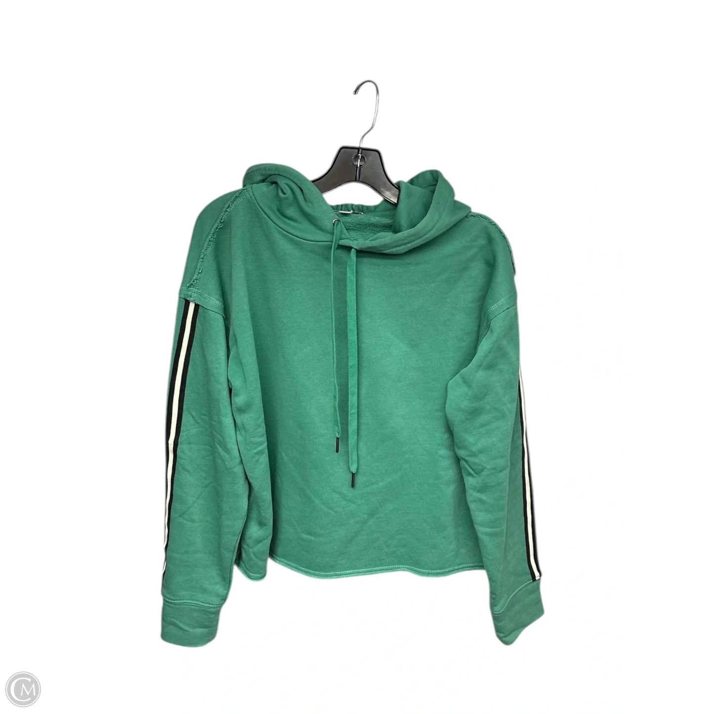 Sweatshirt Hoodie By Evereve In Green, Size: M