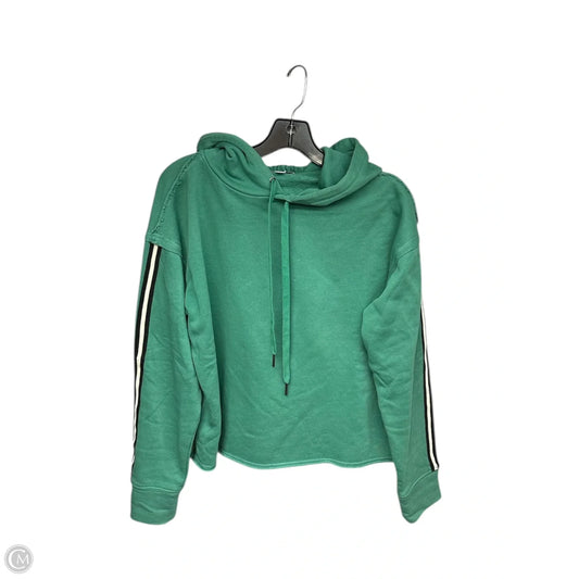 Sweatshirt Hoodie By Evereve In Green, Size: M