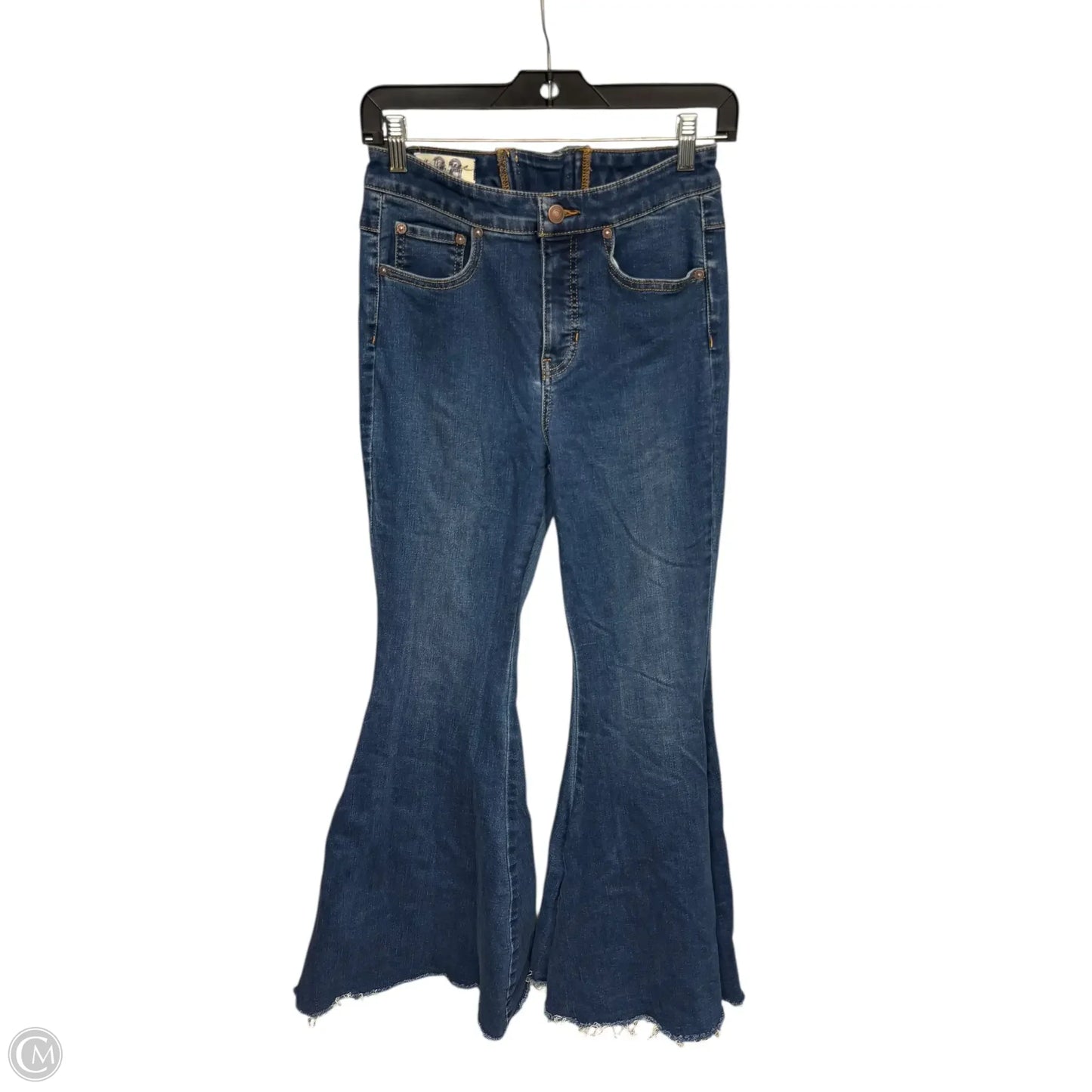 Jeans Flared By We The Free In Blue Denim, Size: 28