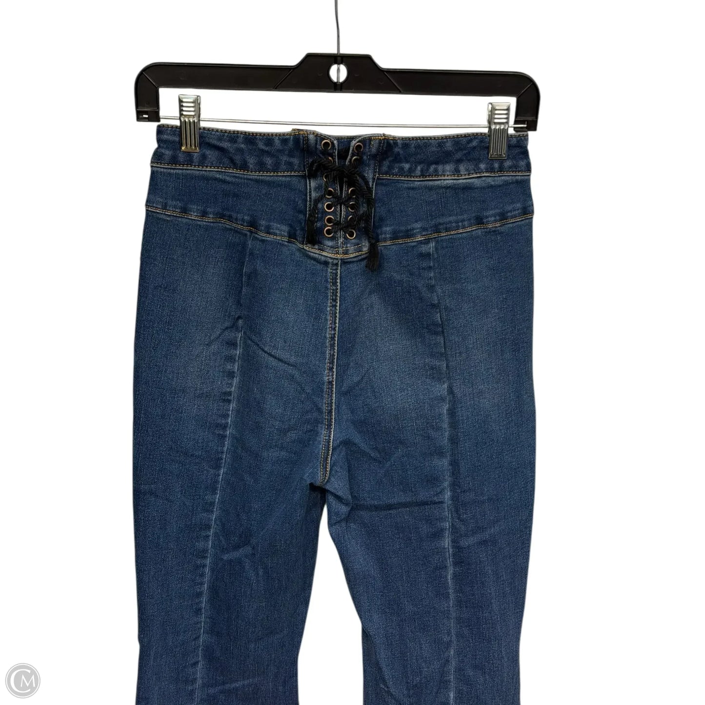 Jeans Flared By We The Free In Blue Denim, Size: 28