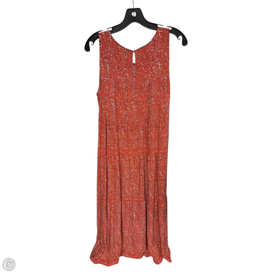 Dress Casual Maxi By Max Studio In Orange, Size: M