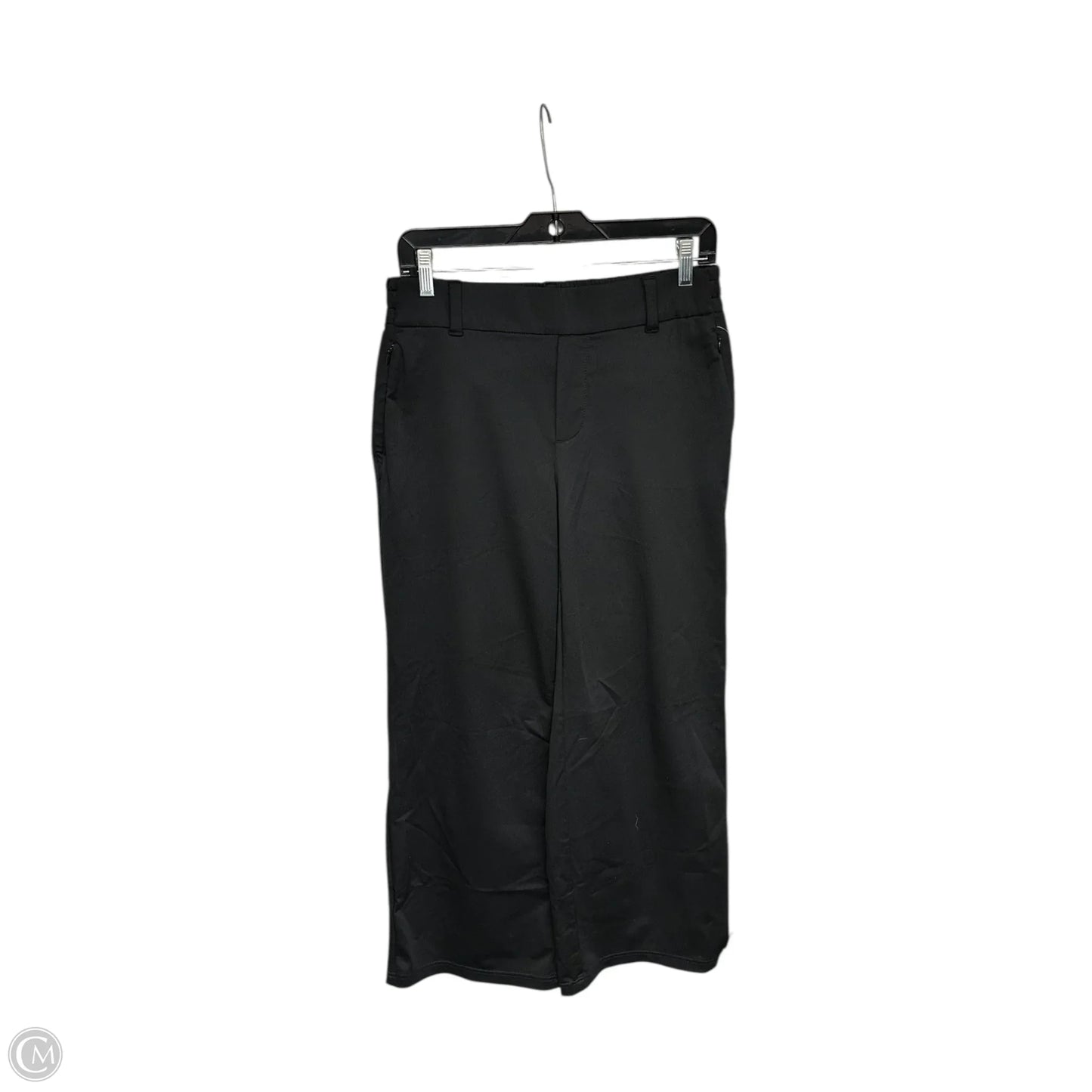 Pants Cropped By Lands End In Black, Size: Sp