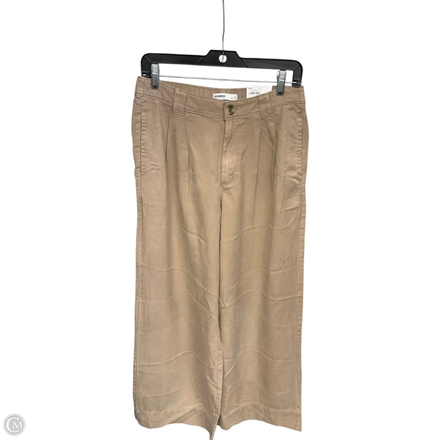 Pants Wide Leg By Sonoma In Brown, Size: S