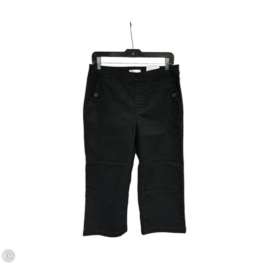 Pants Wide Leg By Croft And Barrow In Black, Size: S