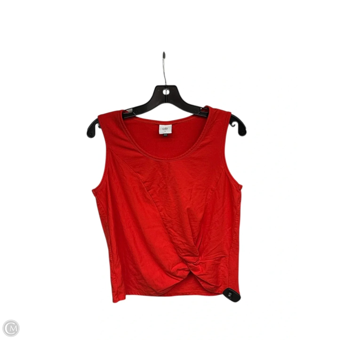 Top Sleeveless By Cabi In Red, Size: S