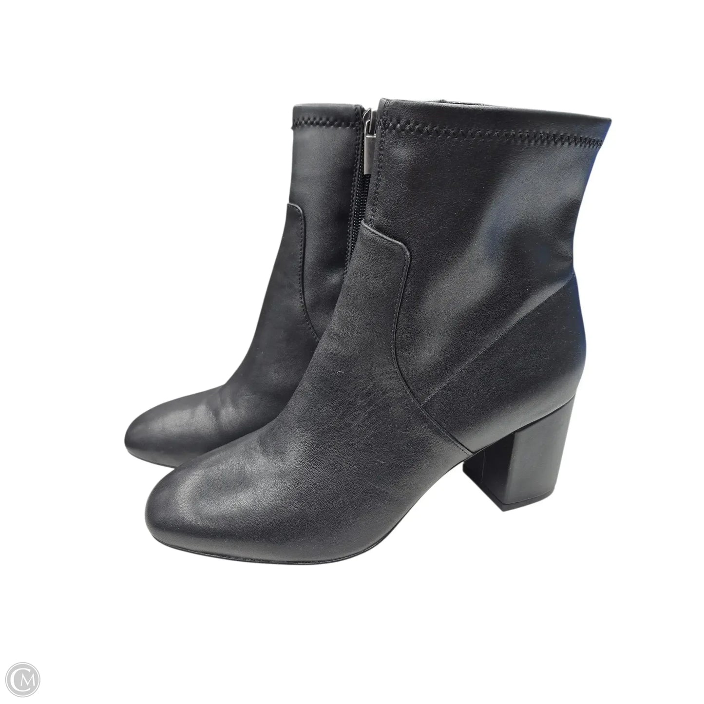 Boots Ankle Heels By Abercrombie And Fitch In Black, Size: 9.5
