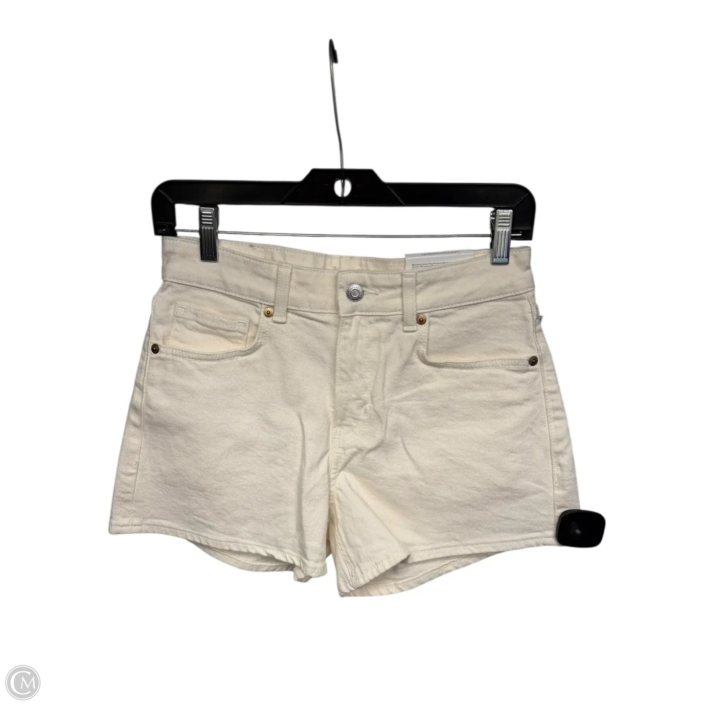 Shorts By H&m In White, Size: 4
