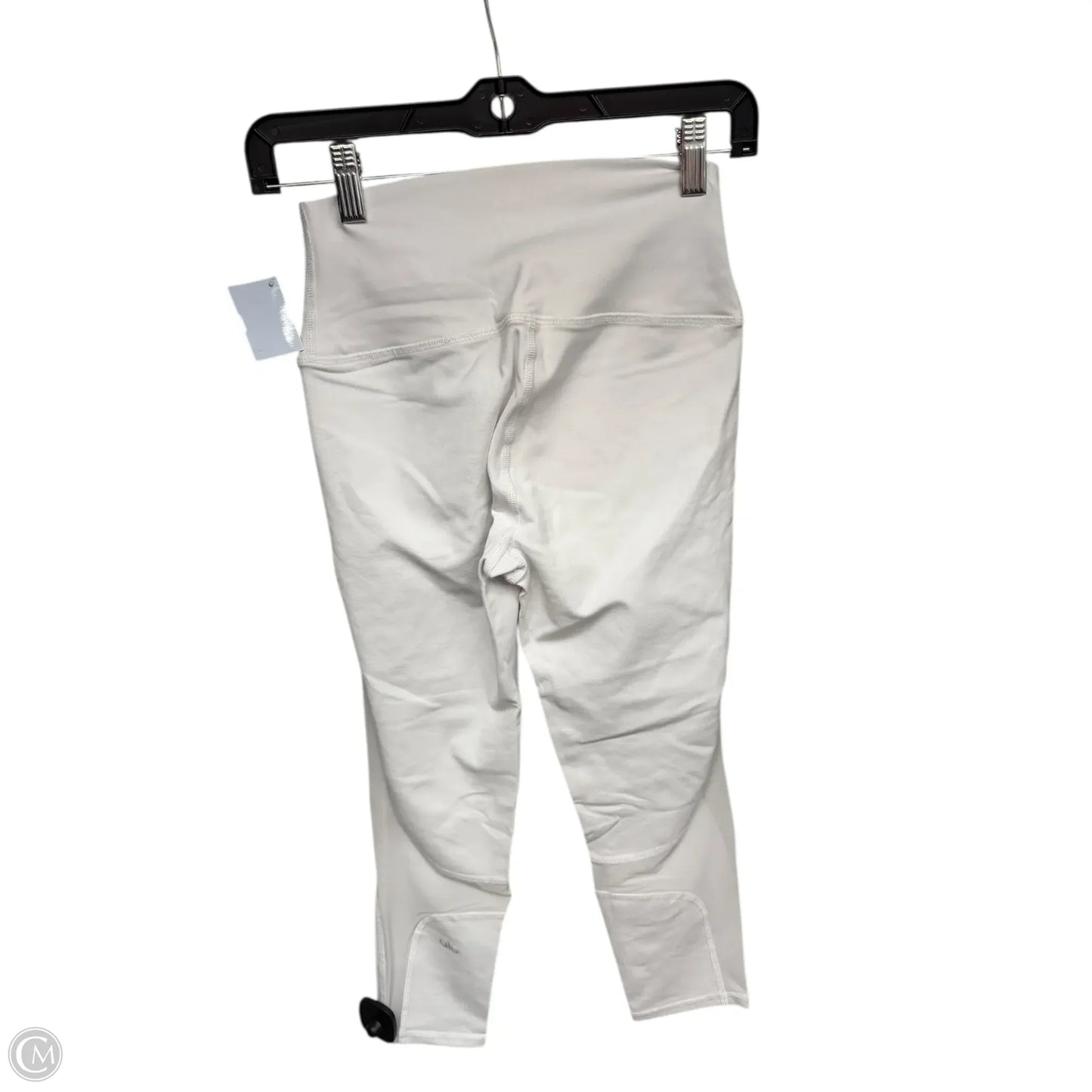 Athletic Leggings By Alo In White, Size: S
