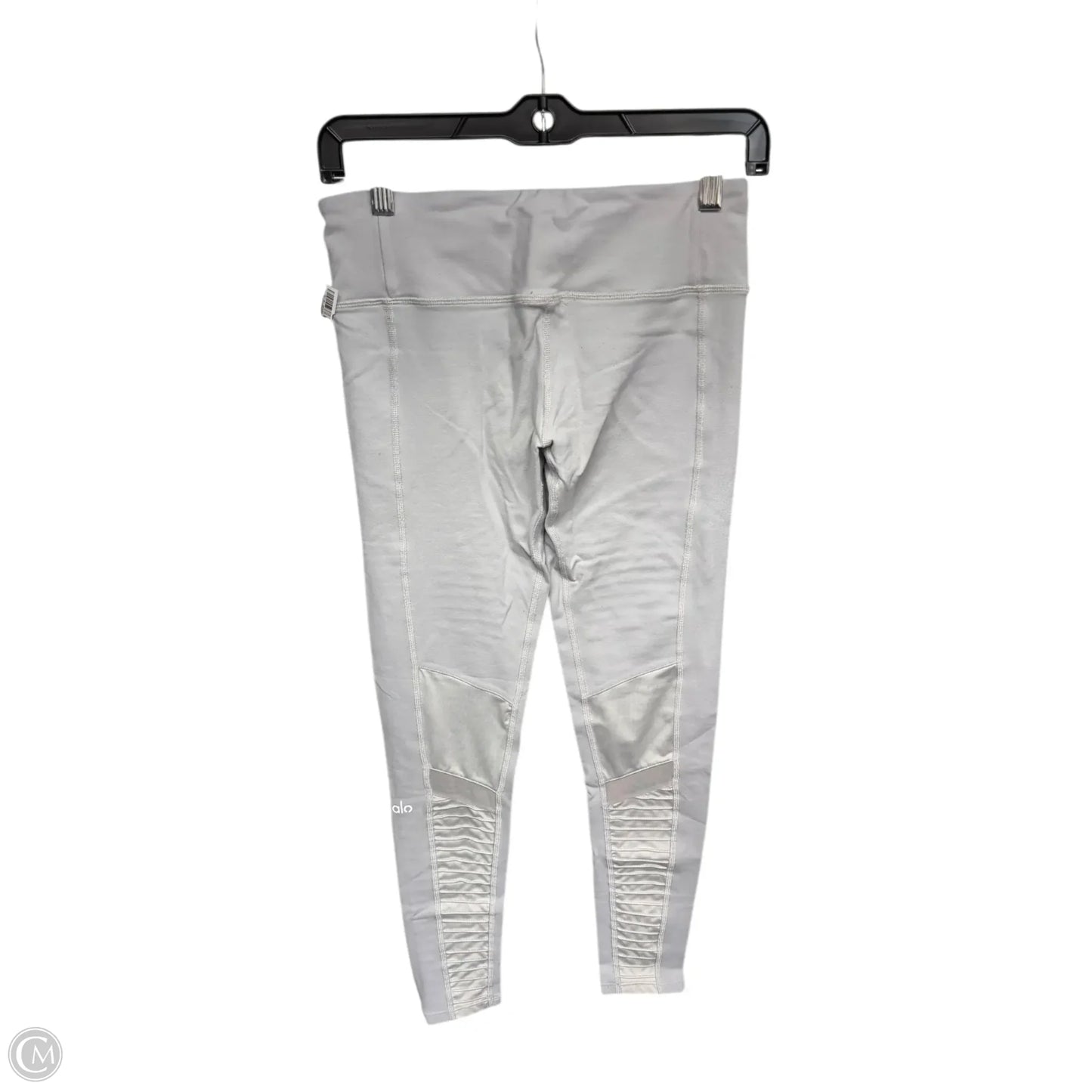 Athletic Leggings By Alo In Grey, Size: S