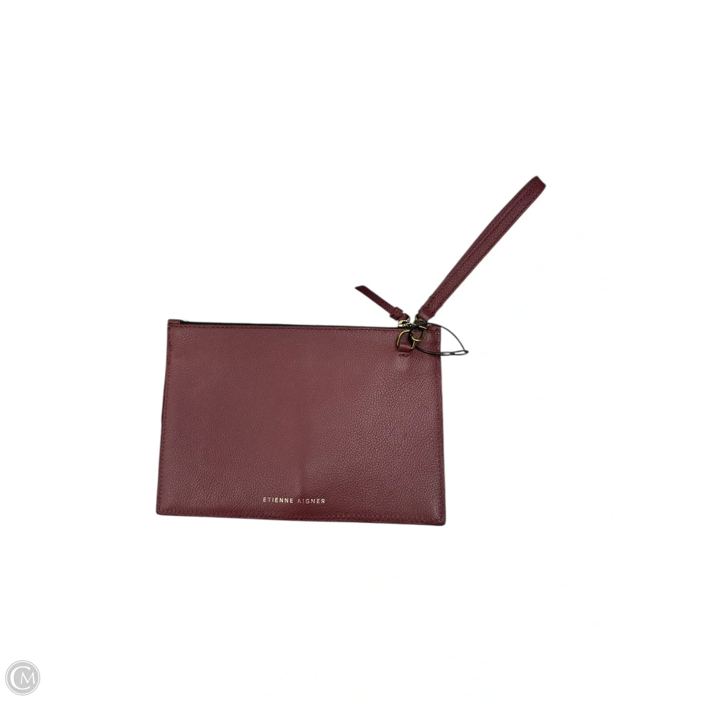 Wristlet Leather By Etienne Aigner, Size: Large