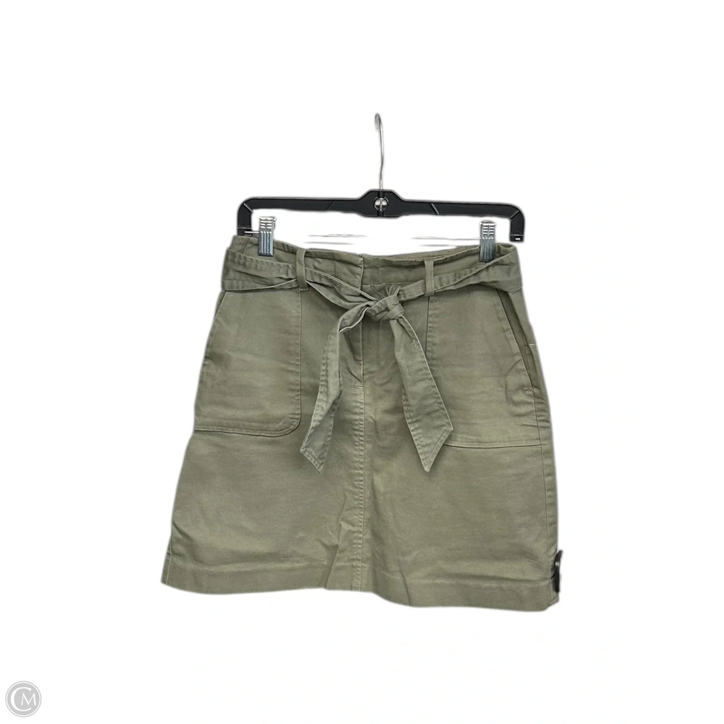 Skirt Midi By Loft In Green, Size: 2