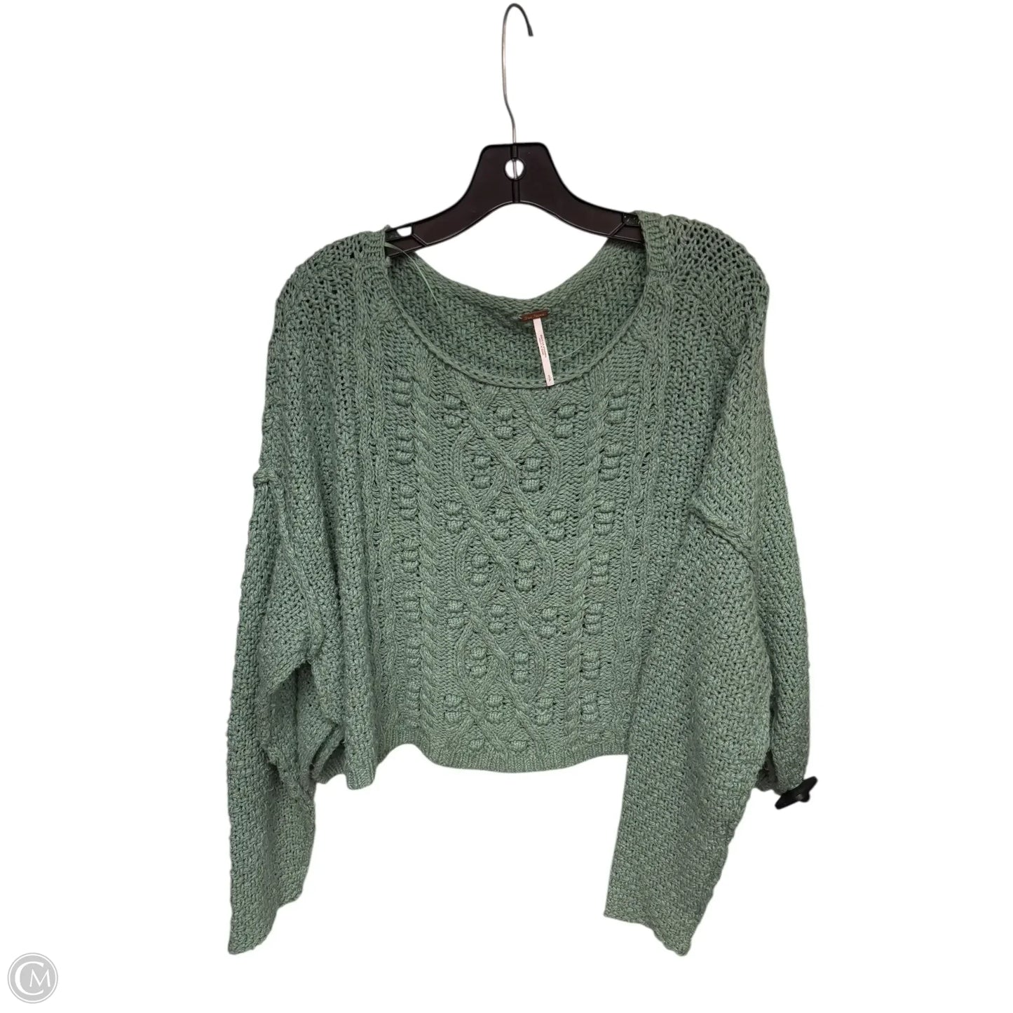 Sweater By Free People In Green, Size: S