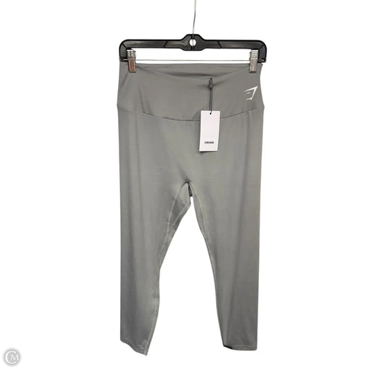 Athletic Leggings By Gym Shark In Grey, Size: Xl