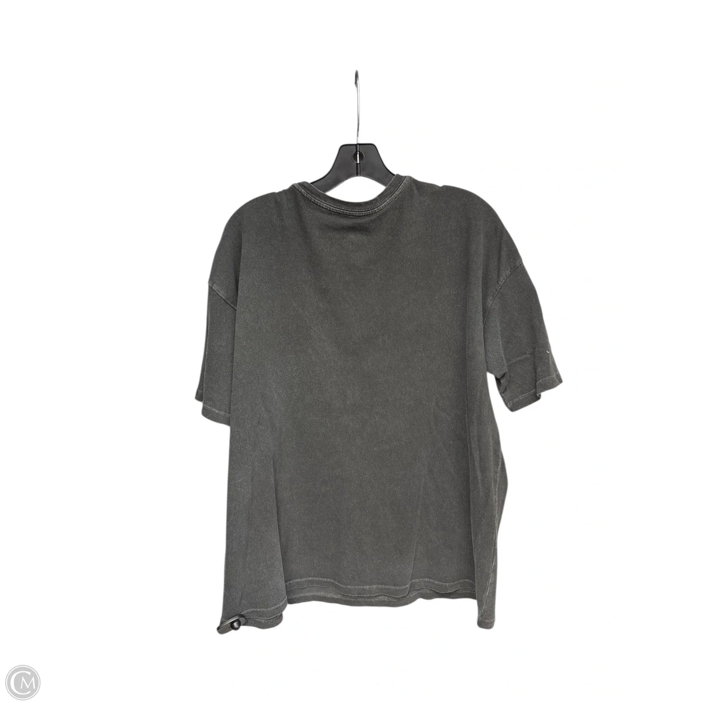 Top Short Sleeve By Billabong In Grey, Size: S