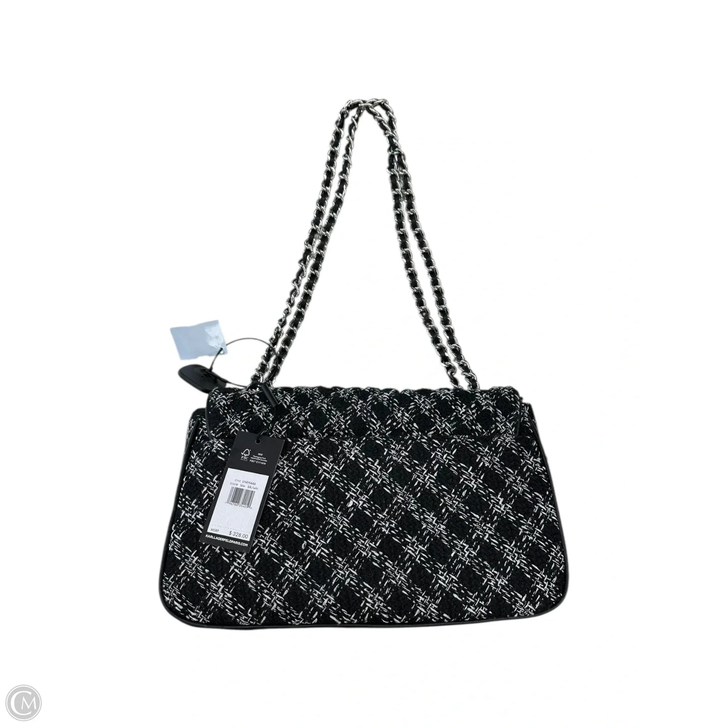 Handbag Designer By Karl Lagerfeld, Size: Large