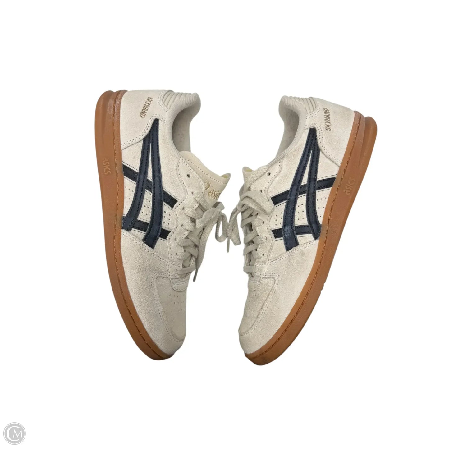 Shoes Athletic By Asics In White, Size: 5.5