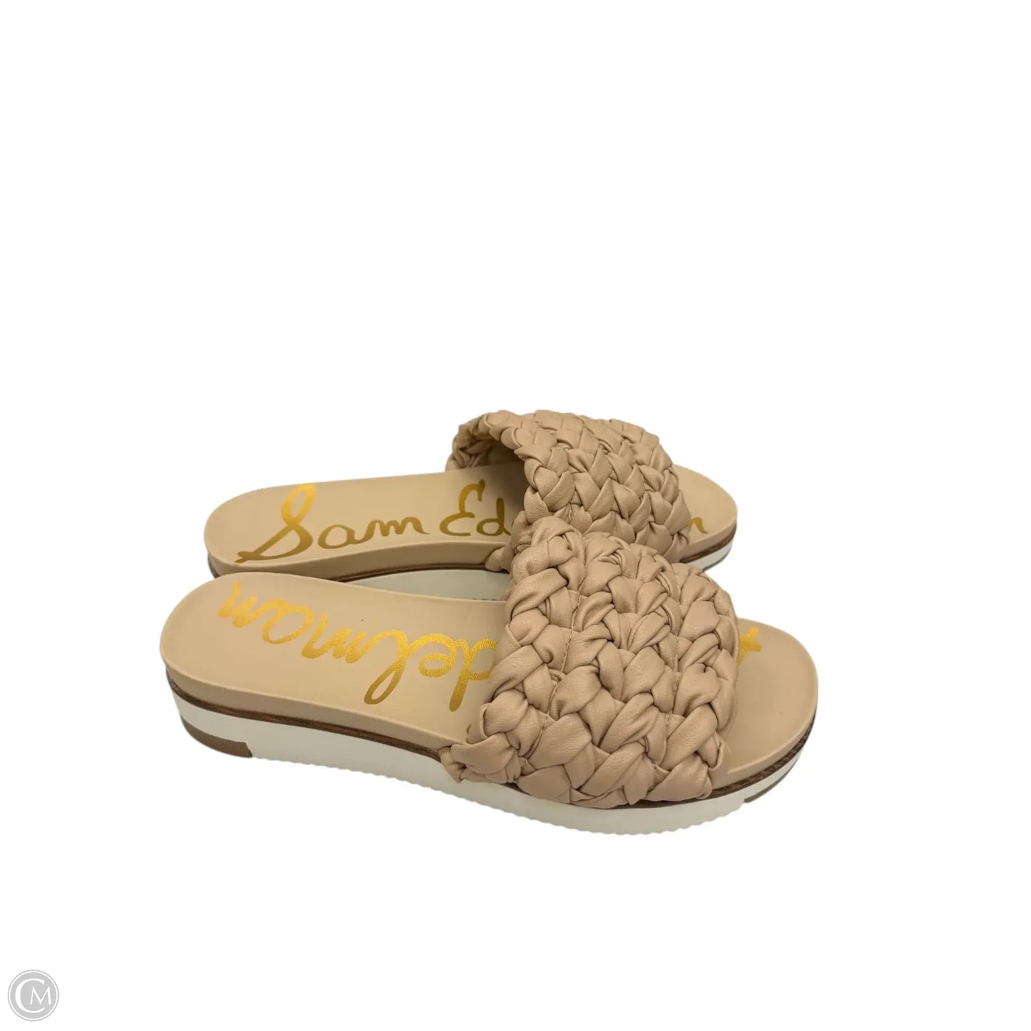 Sandals Flats By Sam Edelman In Tan, Size: 10