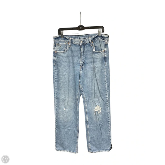 Jeans Boyfriend By Gap In Blue Denim, Size: 12