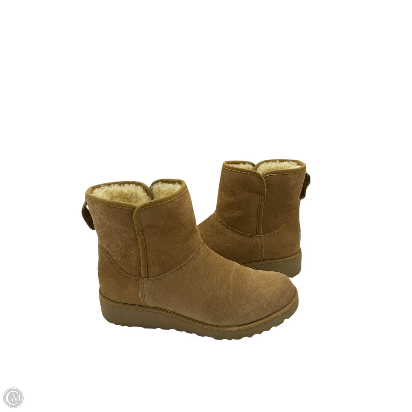 Boots Designer By Ugg In Brown, Size: 8.5