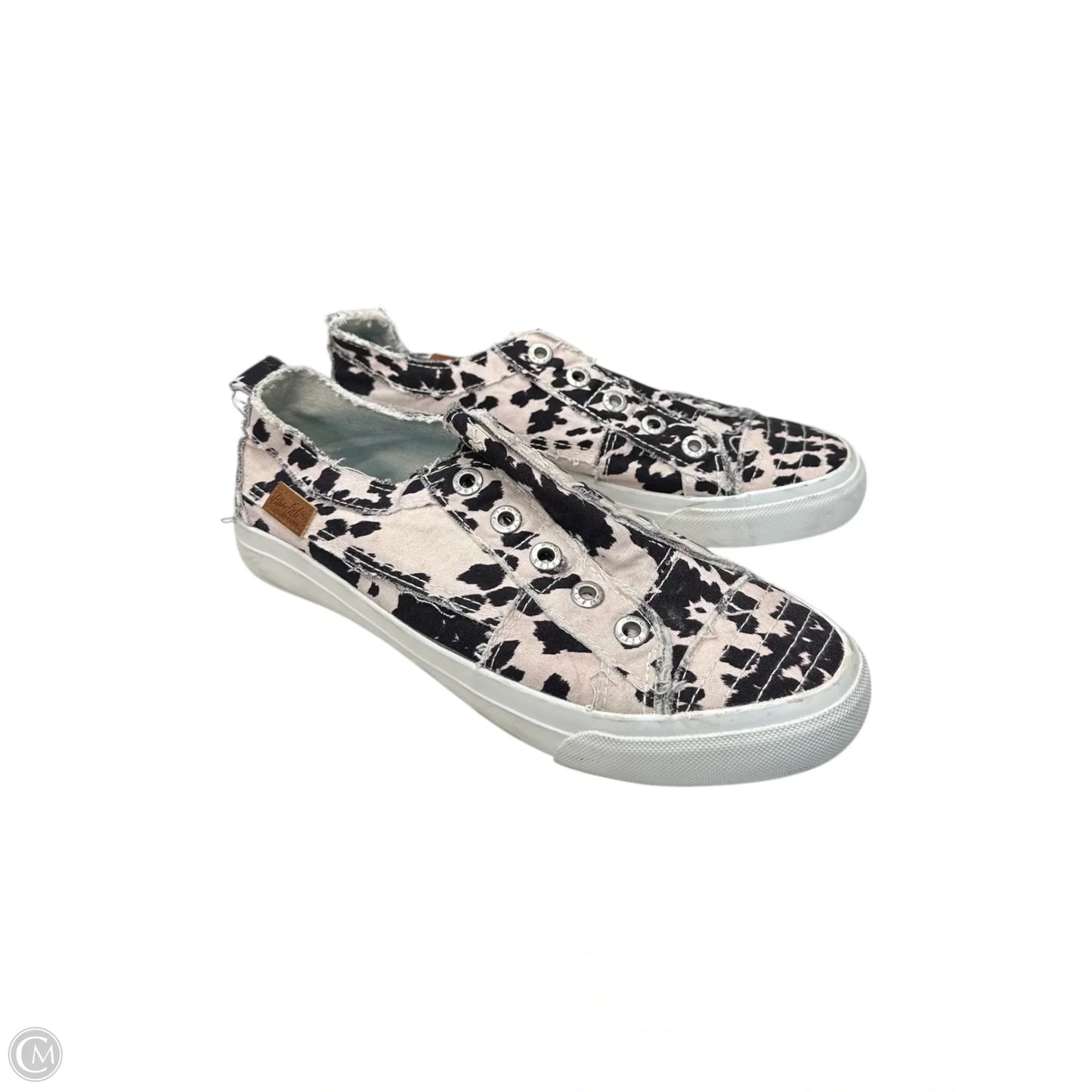 Shoes Flats By Blowfish In Brown & Pink, Size: 8.5