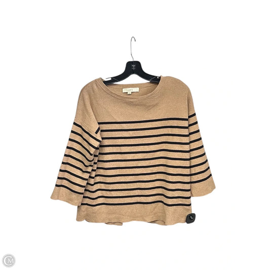 Sweater By Loft In Brown, Size: M