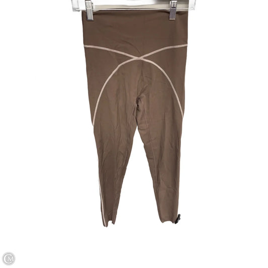 Athletic Leggings By Aerie In Brown, Size: M