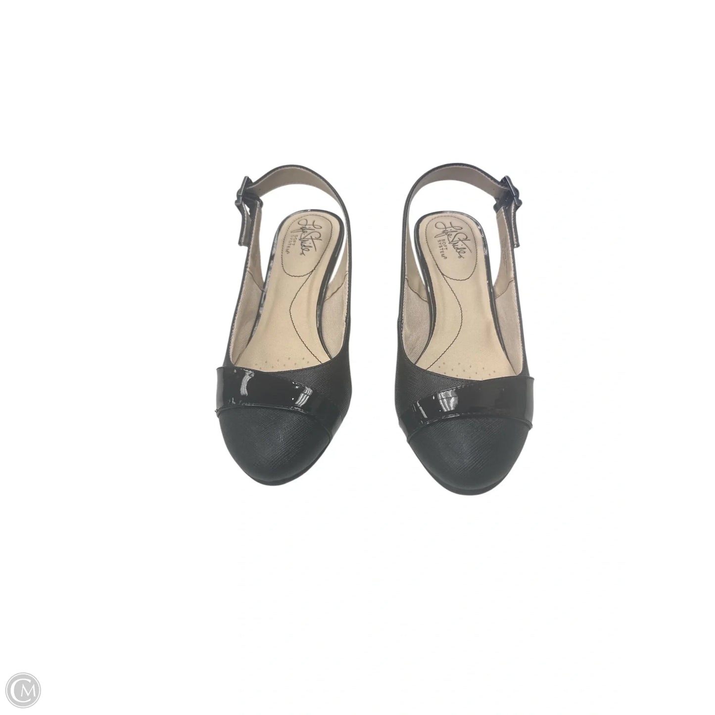 Shoes Heels Wedge By Life Stride In Black, Size: 8.5