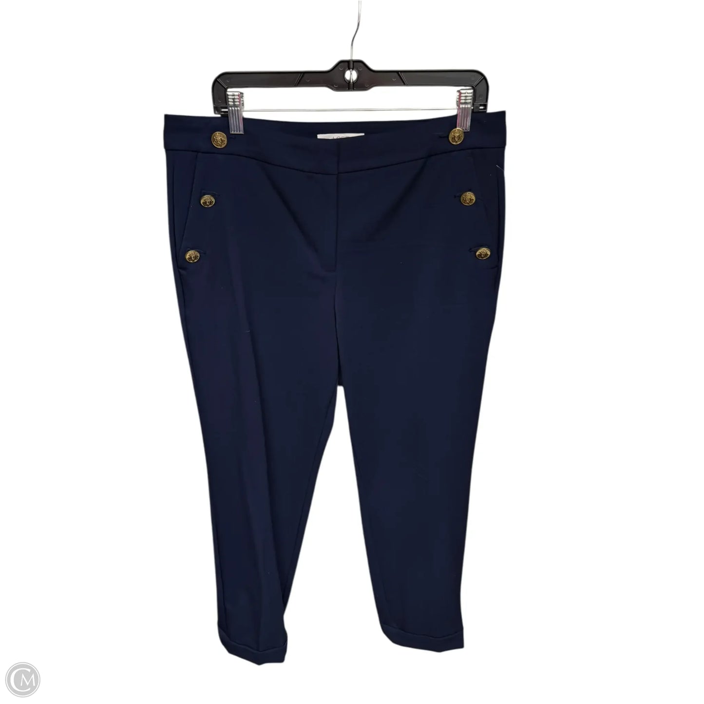 Pants Dress By Loft In Navy, Size: 10