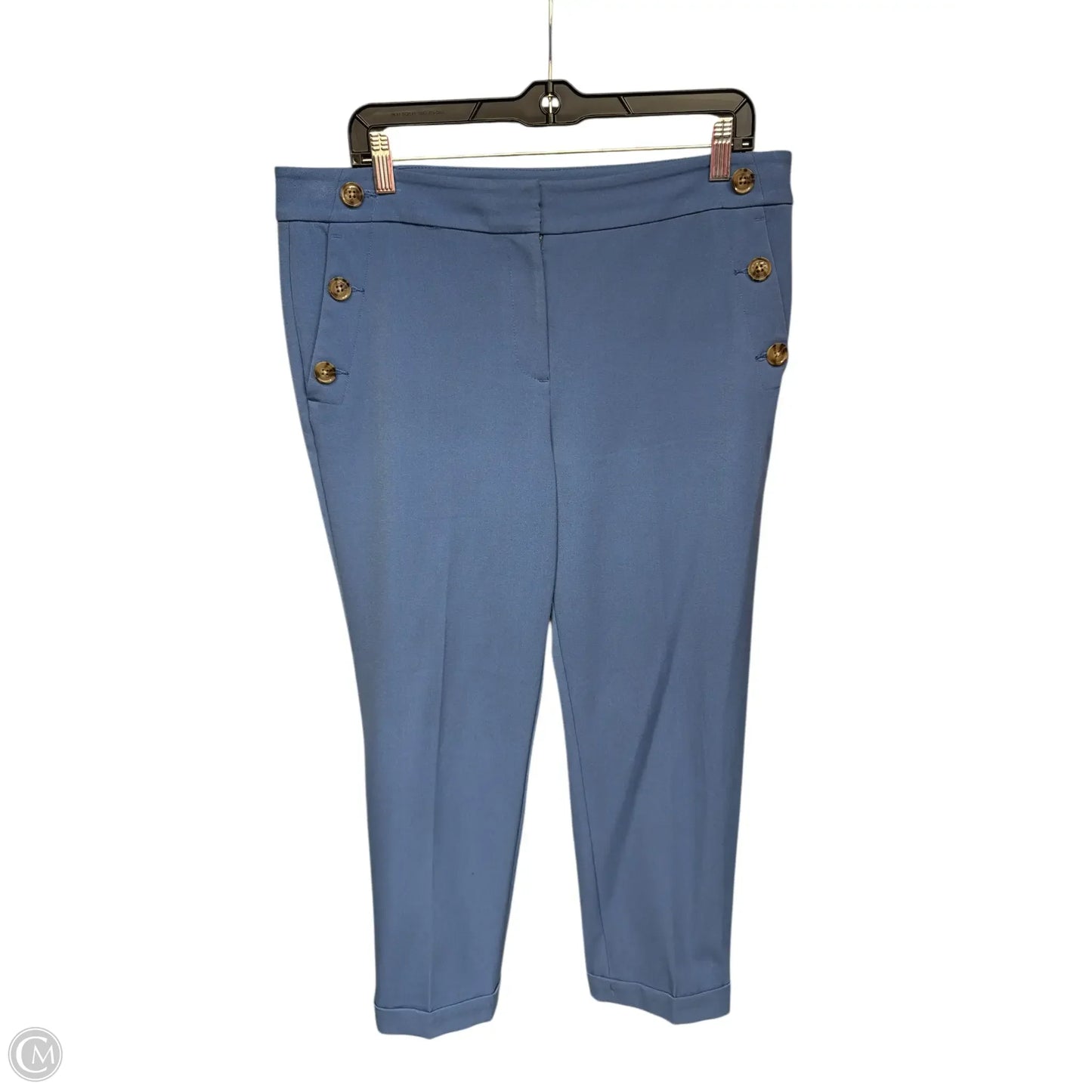 Pants Dress By Loft In Blue, Size: 10